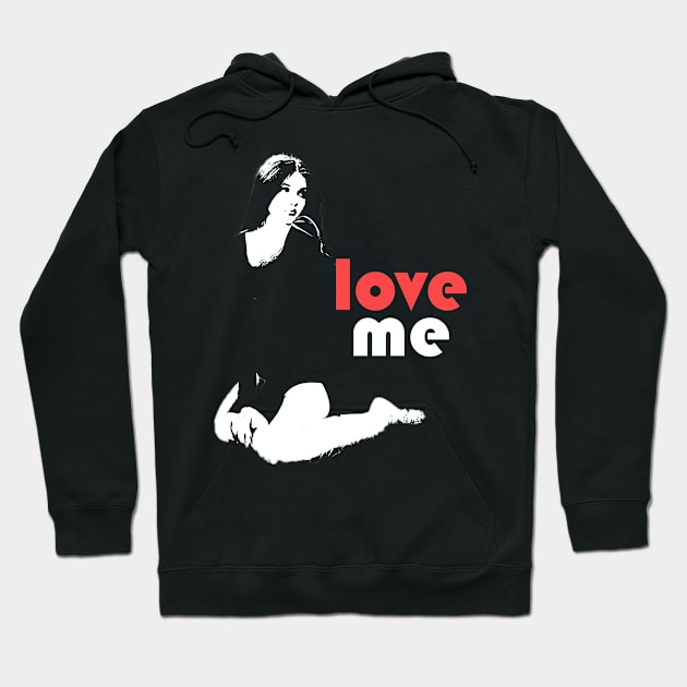 Love Me Hoodie by ElMass